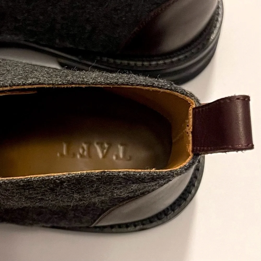 Taft The Jack Boot in Grey Oxblood